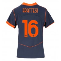 Inter Milan Davide Frattesi #16 Tretí Ženy futbalový dres 2025-26 Krátky Rukáv